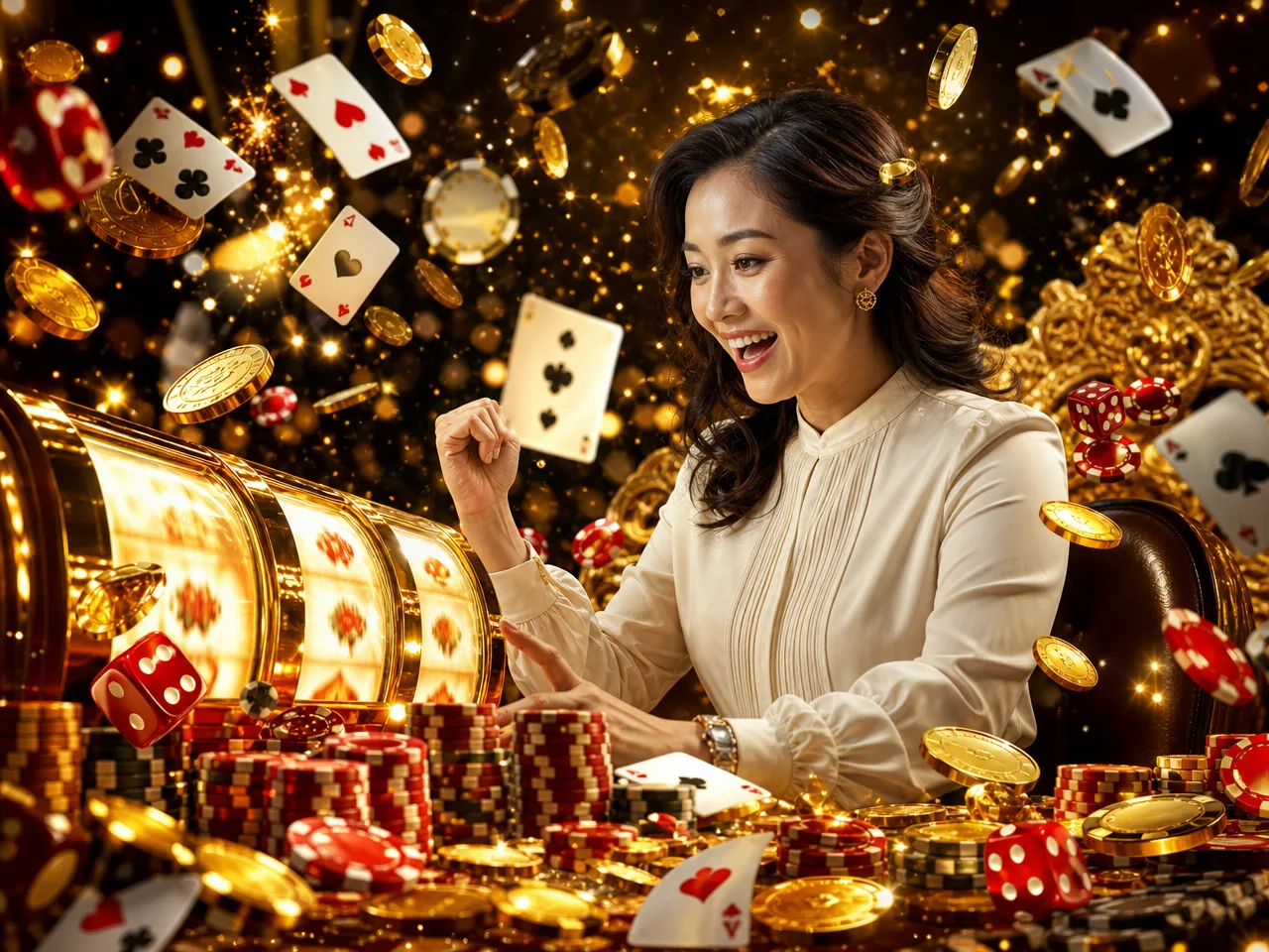 SCRPlay: The Online Casino Malaysia Logs Into. Sign up, log in, and get straight to the games – SCRPlay is… – gold slots collage illustration